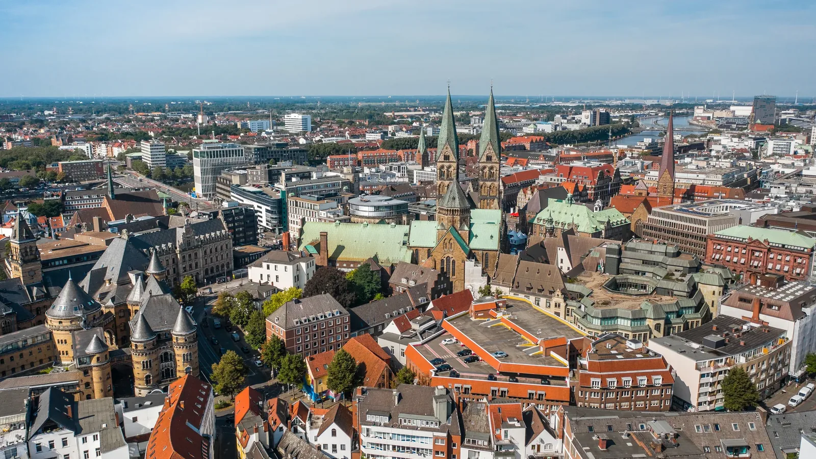 Stadtansicht von Bremen